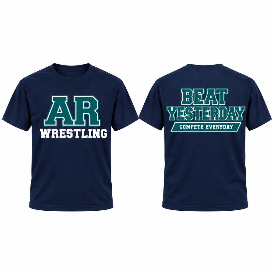 AR Shirt Crewneck Front and Back Prints