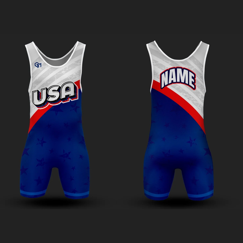 FREEDOM STRIKE Wrestling Singlet